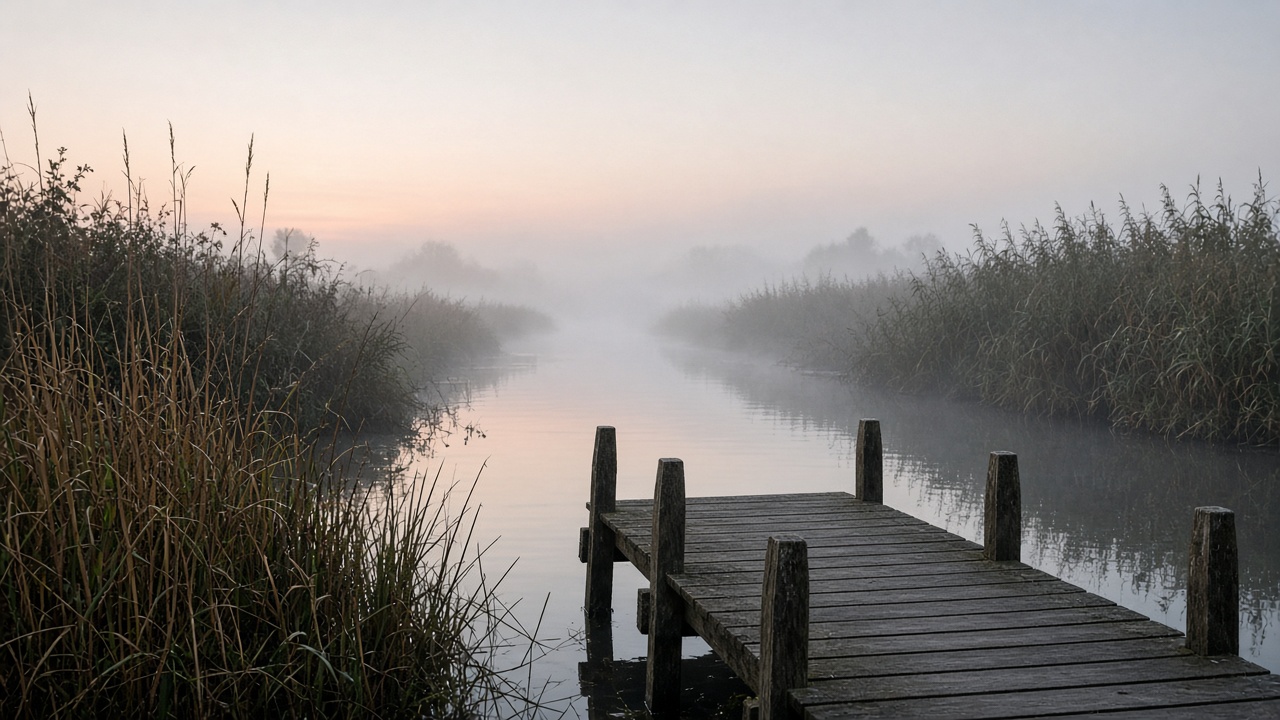 The canal before anyone